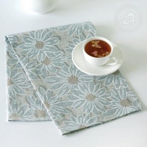 Полотенце кухонное из рогожки "София (серая)"