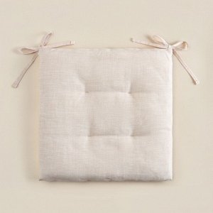 Сидушка SL HOME Gloomy, 42x42 см, лён 100%,180 г/м²