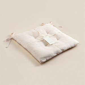Сидушка SL HOME Gloomy, 42x42 см, лён 100%,180 г/м²