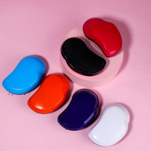 Расчёска массажная, 7.5?12.5(±1) см, PVC коробка, МИКС
