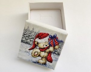 Подарочная коробочка, Мишка с подарками