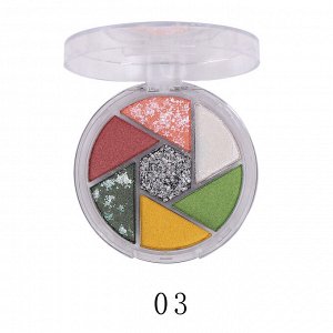 FARRES 1242-03 Тени для век 7 цветов "7 Colors"