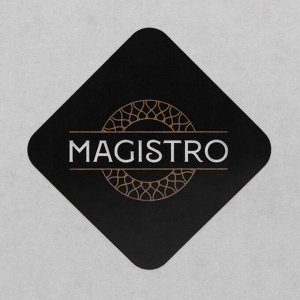 Банка Magistro «Эко», 620 мл, ручка, трубочка, с бамбуковой крышкой, стекло, прозрачная, чёрная