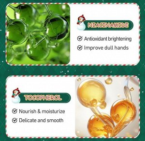 Набор кремов для рук Новогодний 5 штук В КОРОБКЕ, SADOER