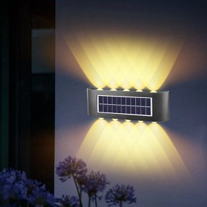 Настенный светильник на солнечной батарее, Solar Wall Light