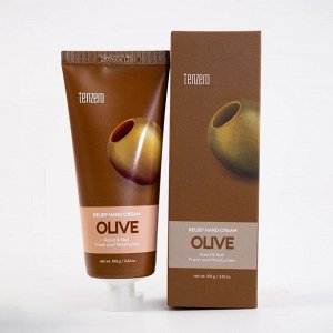 Крем для рук с экстрактом оливы Tenzero Relief Hand Cream Olive 100мл