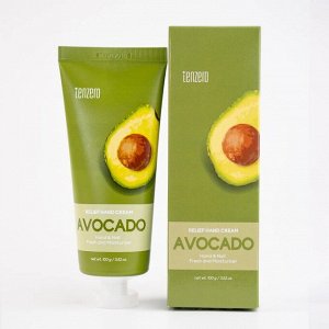Крем для рук с экстрактом авокадо Tenzero Relief Hand Cream Avocado 100мл