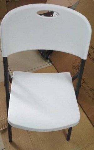 Туристический стул пластиковый белый