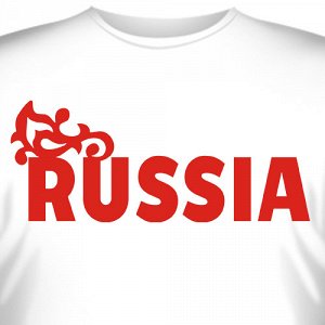 Футболка "Russia" (Россия) (1)