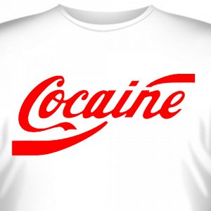 Футболка "Cocaine"