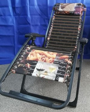 Шезлонг Туристическое кресло - шезлонг
Нагрузка: 150 кг.
Ширина 45