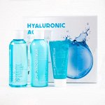 Набор FARMSTAY для ухода за кожей с гиалуроновой кислотой HYALURONIC ACID SUPER AQUA SKIN CARE 3SET (тонер, эмульсия, крем) 1/20