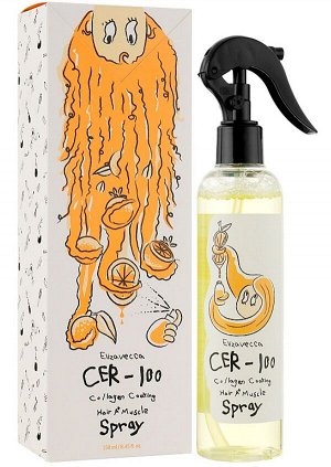 Спрей для волос с коллагеном Elizavecca CER-100 collagen coating hair A+ muscle spray 250мл