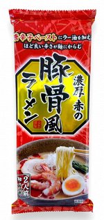 Лапша Yamamoto Seifun с Тонкацу острый (красная) 240г,