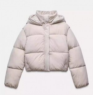 СТЕГАНЫЙ ПУХОВИК WATER REPELLENT арт. 4749747 4341749, экрю