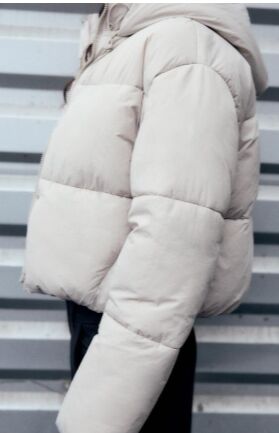 СТЕГАНЫЙ ПУХОВИК WATER REPELLENT арт. 4749747 4341749, экрю