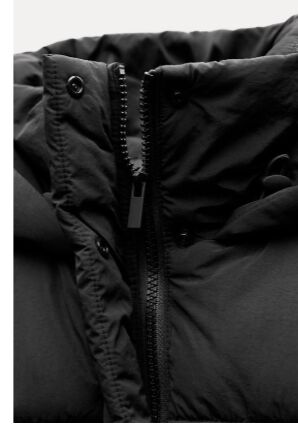 СТЕГАНЫЙ ПУХОВИК WATER REPELLENT арт. 4749747 4341749, черный