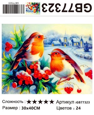 Набор для творчества "Алмазная мозаика" 30*40см