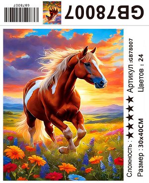 Набор для творчества "Алмазная мозаика" 30*40см