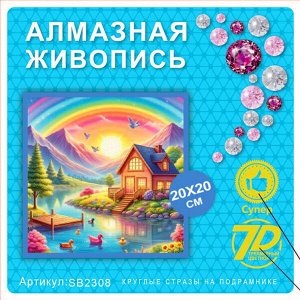 Набор для творчества "Алмазная мозаика" 20*20см