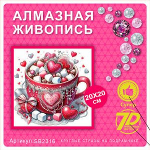 Набор для творчества "Алмазная мозаика" 20*20см