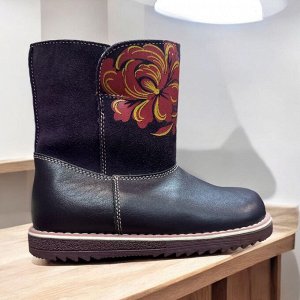 Сапоги зимние для девочки цвет сирень