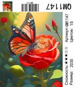 Набор для творчества &quot;Рисование по номерам&quot; 20*30см