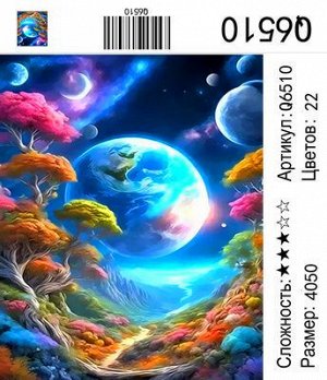 Набор для творчества "Рисование по номерам" 40*50см