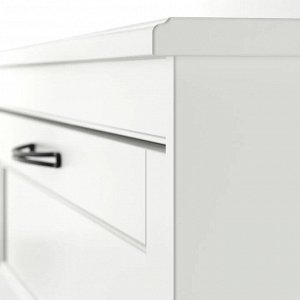 SONGESAND, Комод с 4 выдвижными ящиками, белый, 82х104 см