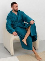 Халат мужской &quot;Банный&quot; капюшон