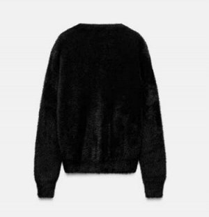 КАРДИГАН ИЗ ИСКУССТВЕННОГО МЕХА арт. 9598194, черный