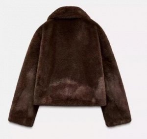 КУРТКА ИЗ ИСКУССТВЕННОГО МЕХА арт. 5320872, коричневый