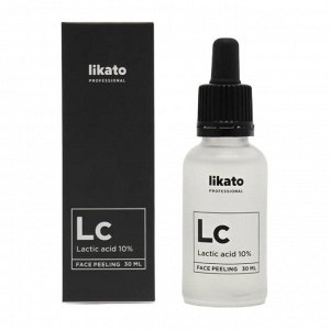 Likato Пилинг для лица с молочной кислотой / Lactic Acid 10%, 30 мл
