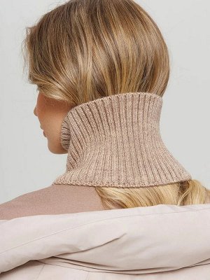 Воротник Вязаный женский снуд-воротник Джори от бренда Сиберика занимает особое место среди осенних и зимних аксессуаров. Мягкий и теплый шарф выполнен из шерстяной пряжи крупной вязкой в рубчик. Коро