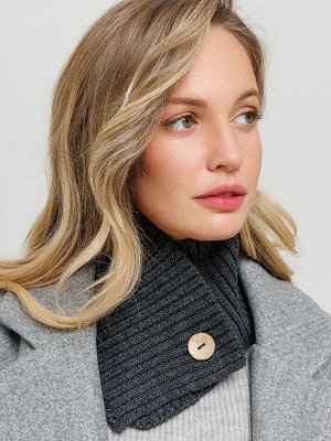 Воротник Вязаный женский снуд-воротник Джори от бренда Сиберика занимает особое место среди осенних и зимних аксессуаров. Мягкий и теплый шарф выполнен из шерстяной пряжи крупной вязкой в рубчик. Коро