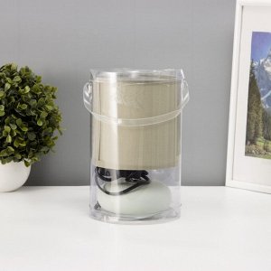 Настольная лампа с абажуром RISALUX «Ассенса», Е14, 40 Вт, фисташковый, 13x13x22 см