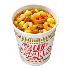 Лапша Cup Noodle с креветкой и соевым соусом