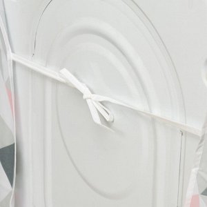Чехол для стиральной машины с горизонтальной загрузкой Доляна, 58x62x85 см, ЭВА, цвет МИКС