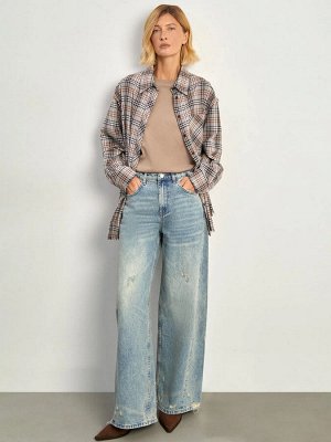 Джинсы Loose Fit 378, D378/oiled