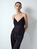 Топ со стразами, B3055/shines