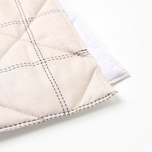 Покрывало LoveLife 2 сп Cage: beige 180*210±5см, микрофайбер, 100% п/э