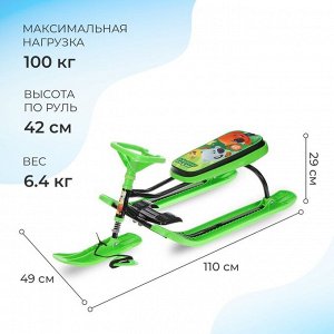 Снегокат «Тимка спорт 2 Ми-ми-мишки», ТС2/ММ2