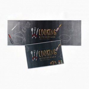Набор ковриков для кухни Этель Cooking, 2 шт., 40x60 см, 40x120 см