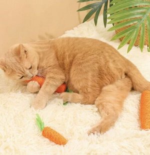 Игрушка для кошек дразнилка-когтеточка, 2 шт