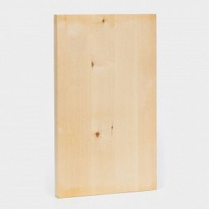 Доска разделочная деревянная Доляна «Классика», 50*30*3 см, берёза