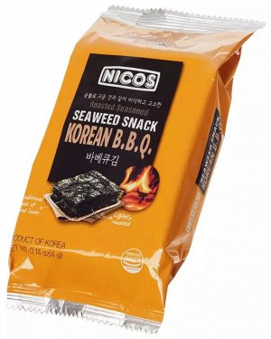 Снек NICOS Капуста морская сушёная, 4 гр упаковка