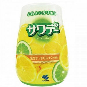 Освежитель воздуха для туалета «Lemon»/«Sawaday–аромат лемонграсса», 140 г