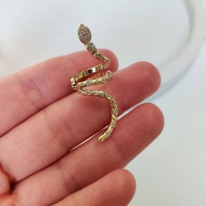 Серьга - кафф Змея