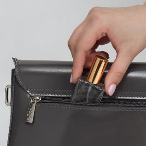 Флакон для парфюма, с распылителем, 15 мл, золотистый
