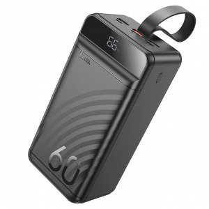 Портативный аккумулятор Power Bank HOCO J123C 60000 mAh PD22.5W 3*USB+1*Type-C выход внешний аккумулятор